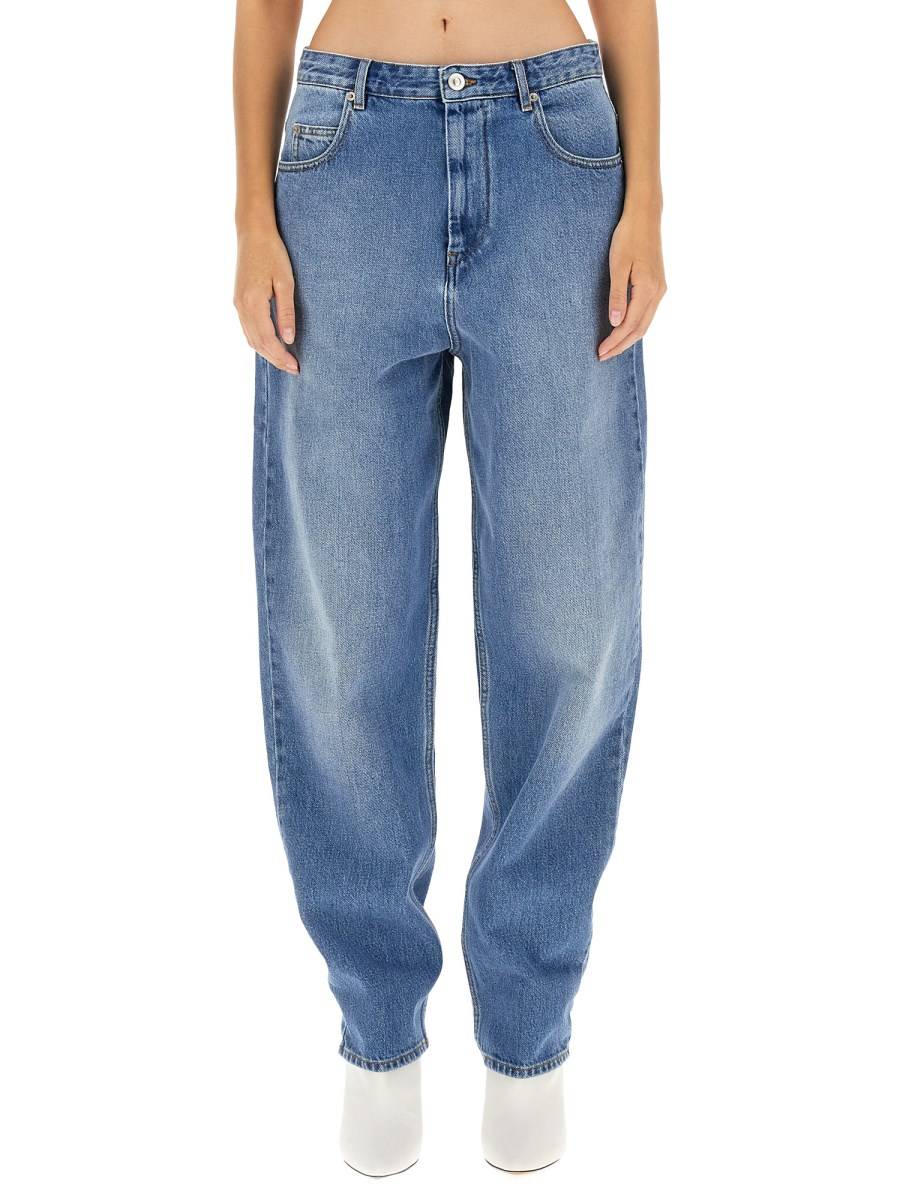 MARANT ÉTOILE JEANS CORSY IN DENIM DI COTONE
