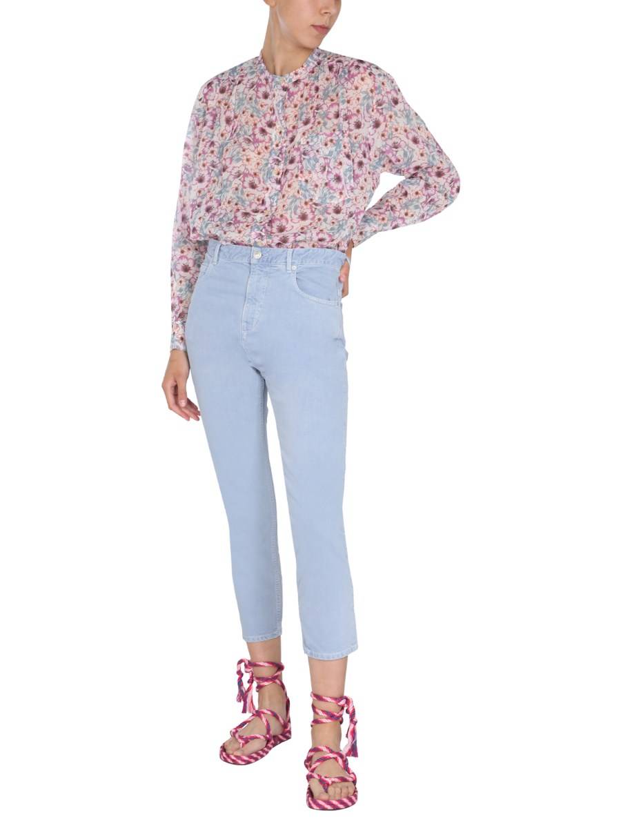 MARANT ÉTOILE JEANS LANEA IN DENIM DI COTONE