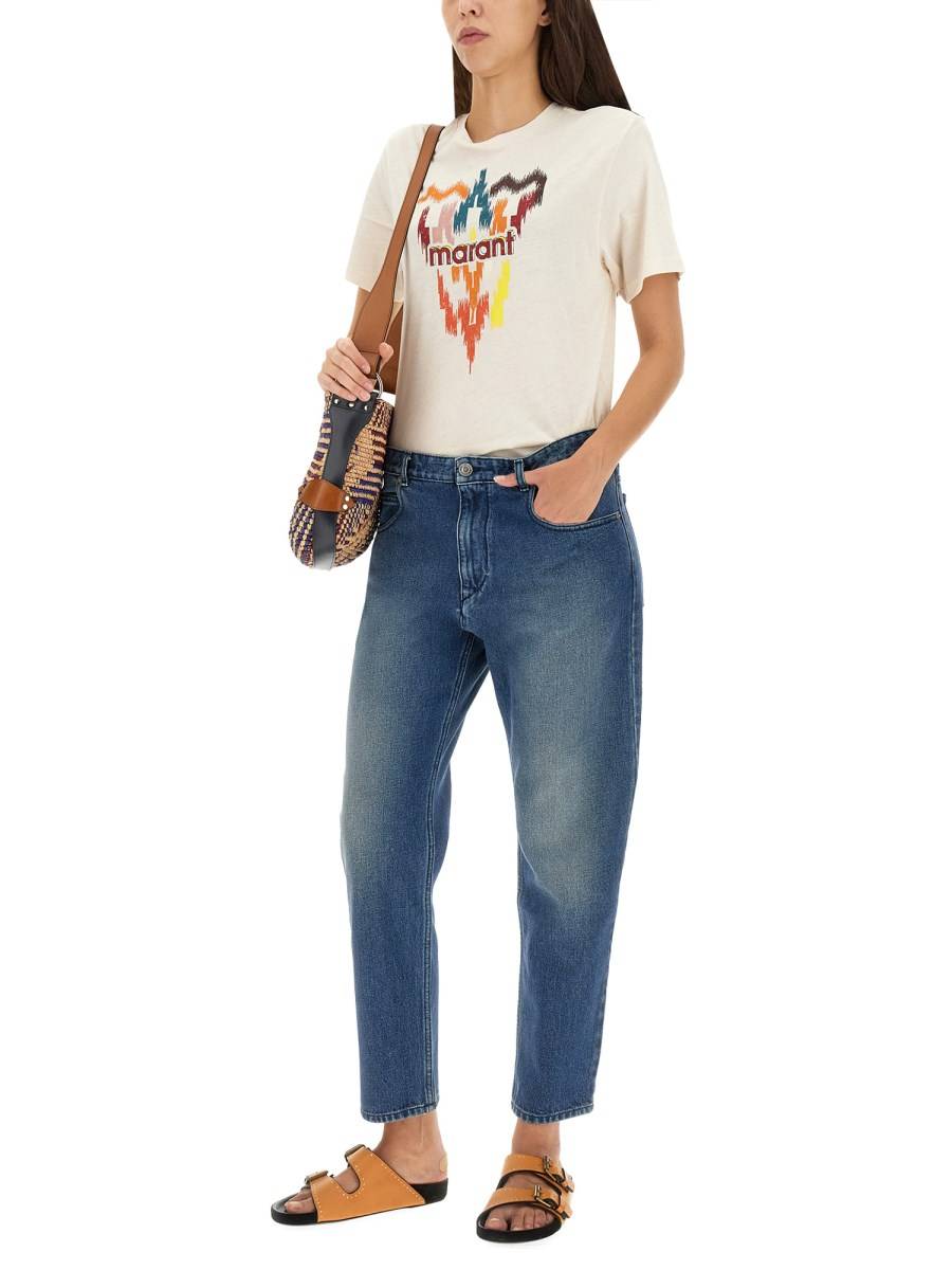 MARANT ÉTOILE JEANS NEA IN DENIM DI COTONE