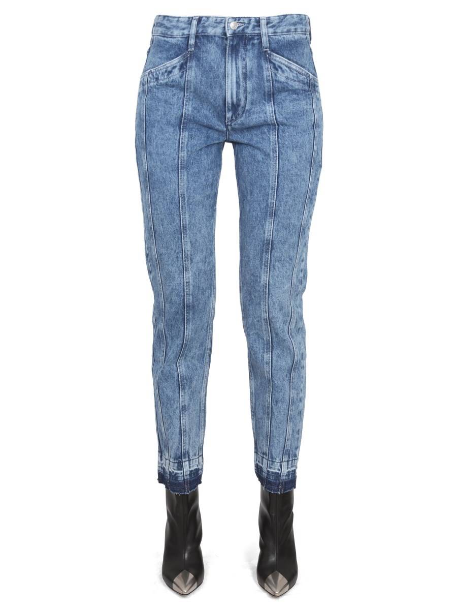 MARANT ÉTOILE JEANS SULANOA IN DENIM DI COTONE