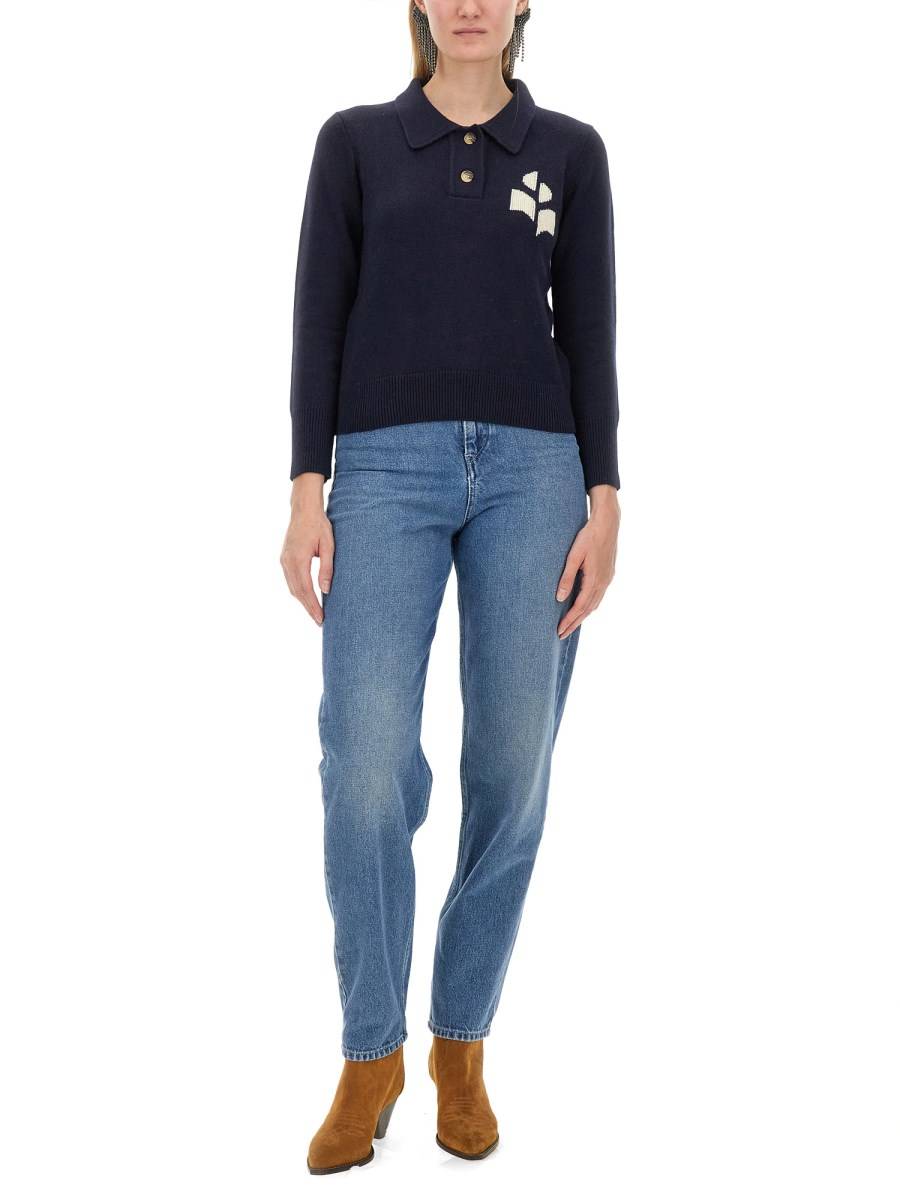 MARANT ÉTOILE MAGLIA NOLA IN MISTO LANA