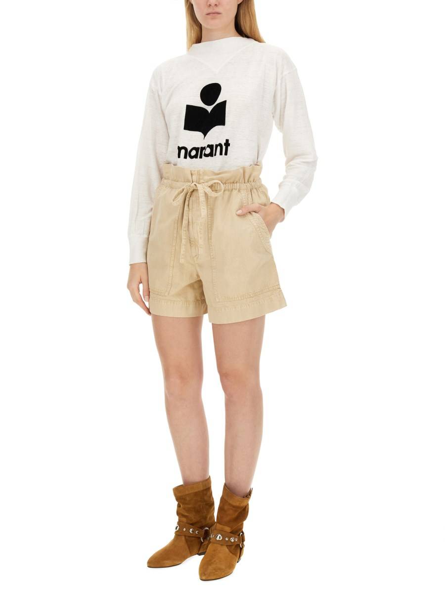 MARANT ÉTOILE T-SHIRT "KILSEN" IN LINO