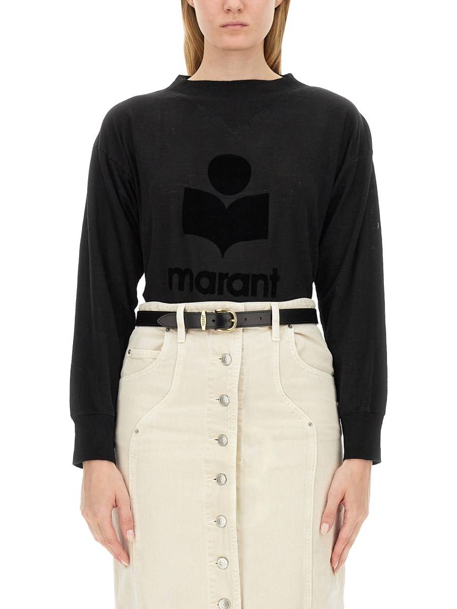 MARANT ÉTOILE T-SHIRT "KILSEN" IN LINO