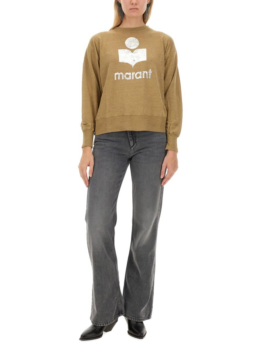 MARANT ÉTOILE T-SHIRT KLOWIA IN LINO
