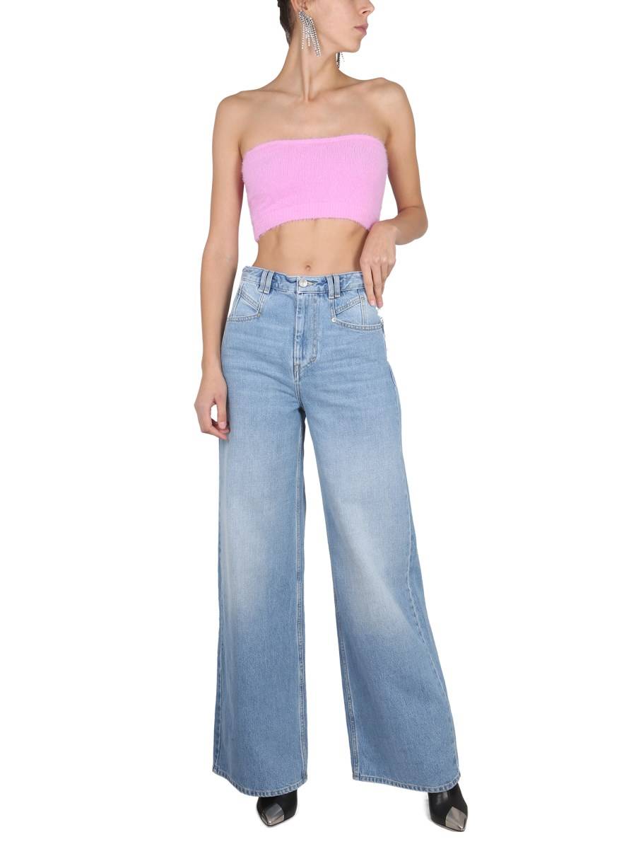 MARANT ÉTOILE TOP "OLLIE" IN MAGLIA