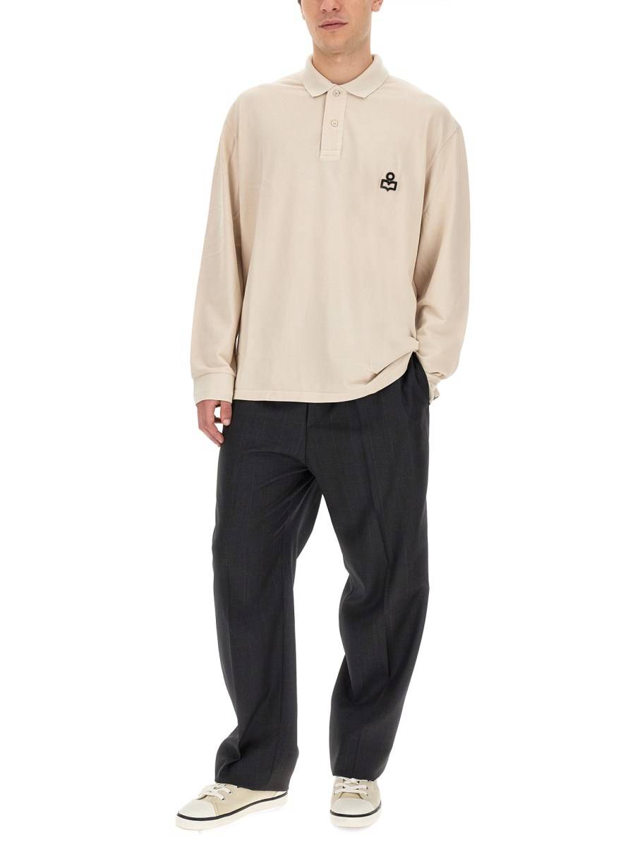 MARANT POLO ANAFIKOLO IN COTONE