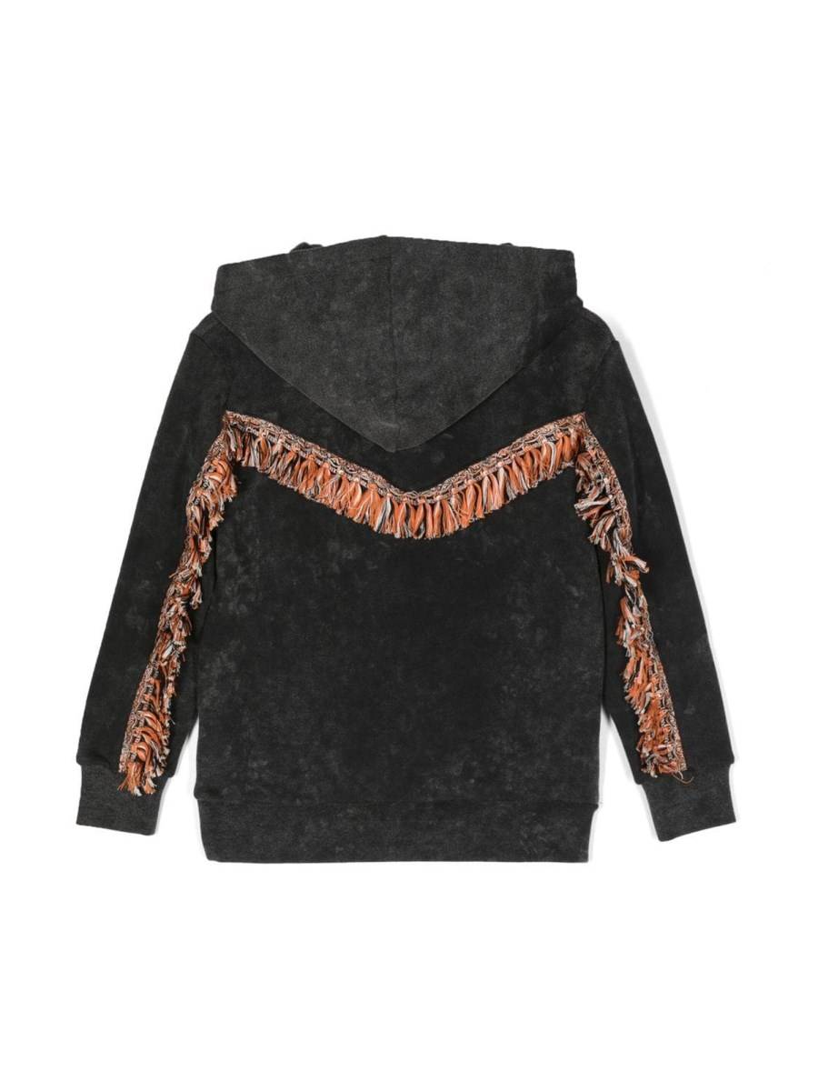MARCELO BURLON COUNTY OF MILAN FELPA CON CAPPUCCIO