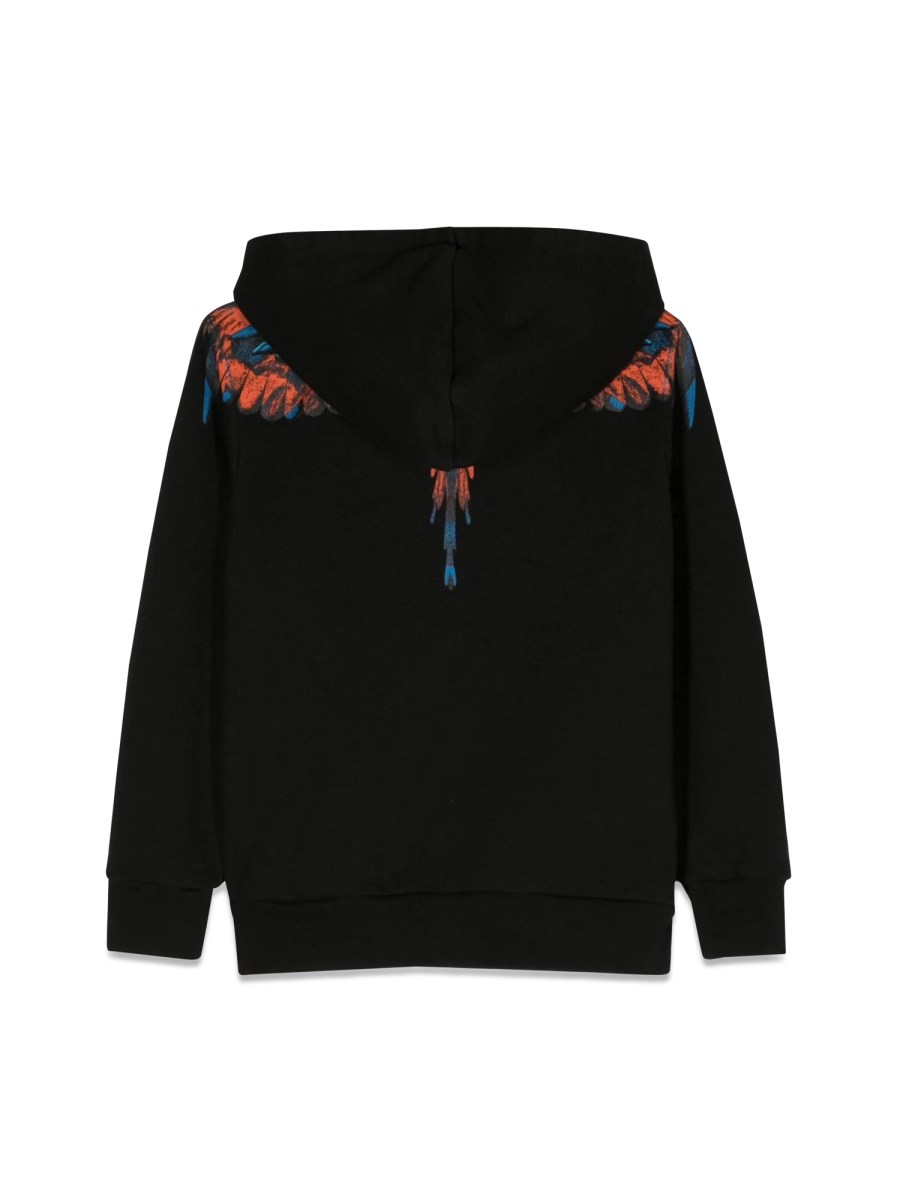 MARCELO BURLON COUNTY OF MILAN FELPA CON CAPPUCCIO