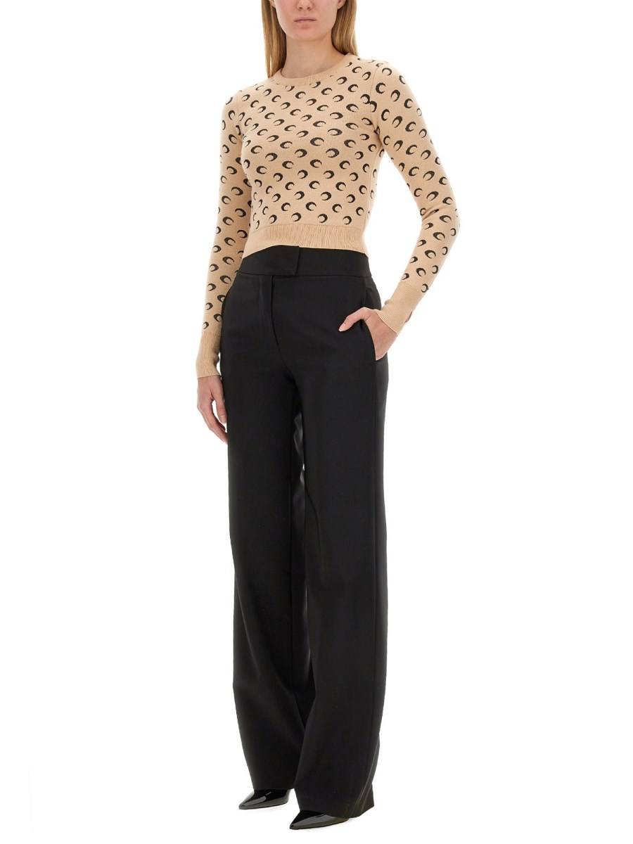 MARINE SERRE MAGLIA "MOON" ALL OVER