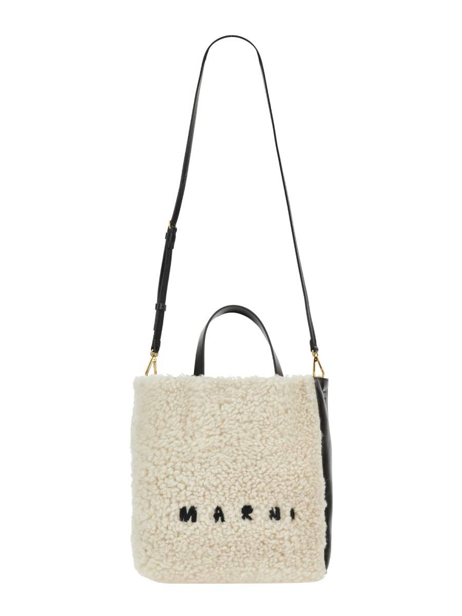 MARNI BORSA TOTE MUSEO CON LOGO