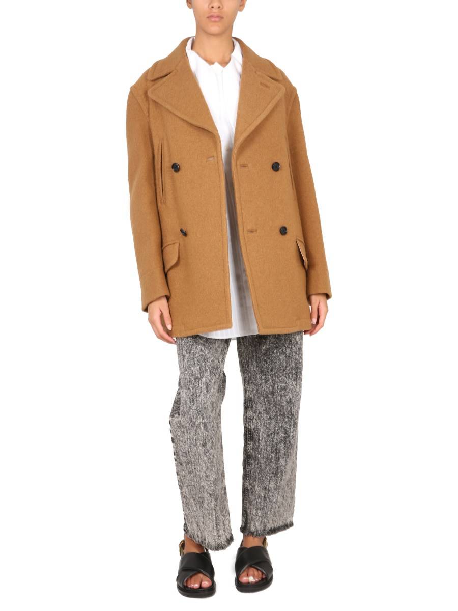 MARNI CAPPOTTO IN LANA VERGINE DOPPIOPETTO