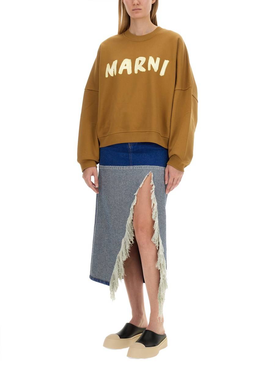 MARNI FELPA CON LOGO