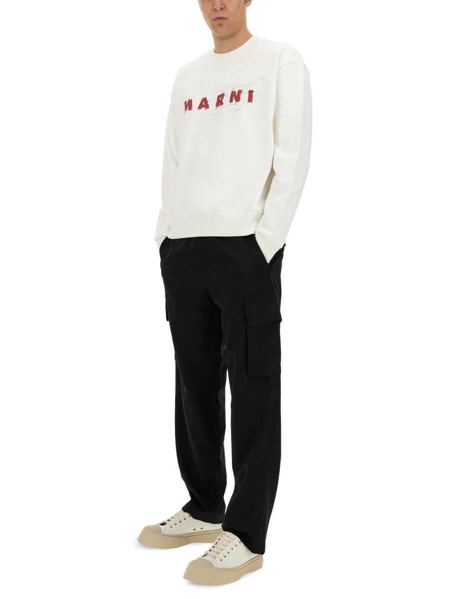 MARNI FELPA CON LOGO
