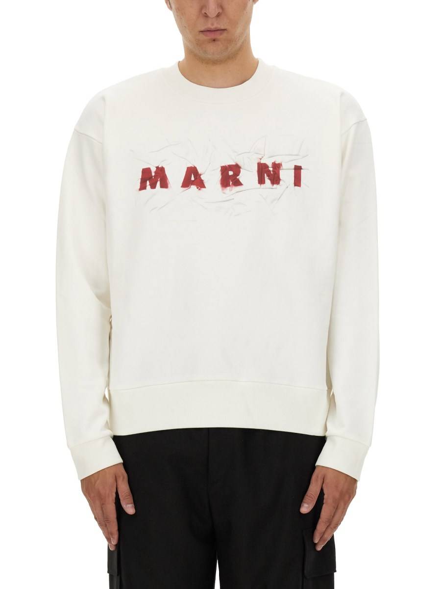 MARNI FELPA CON LOGO