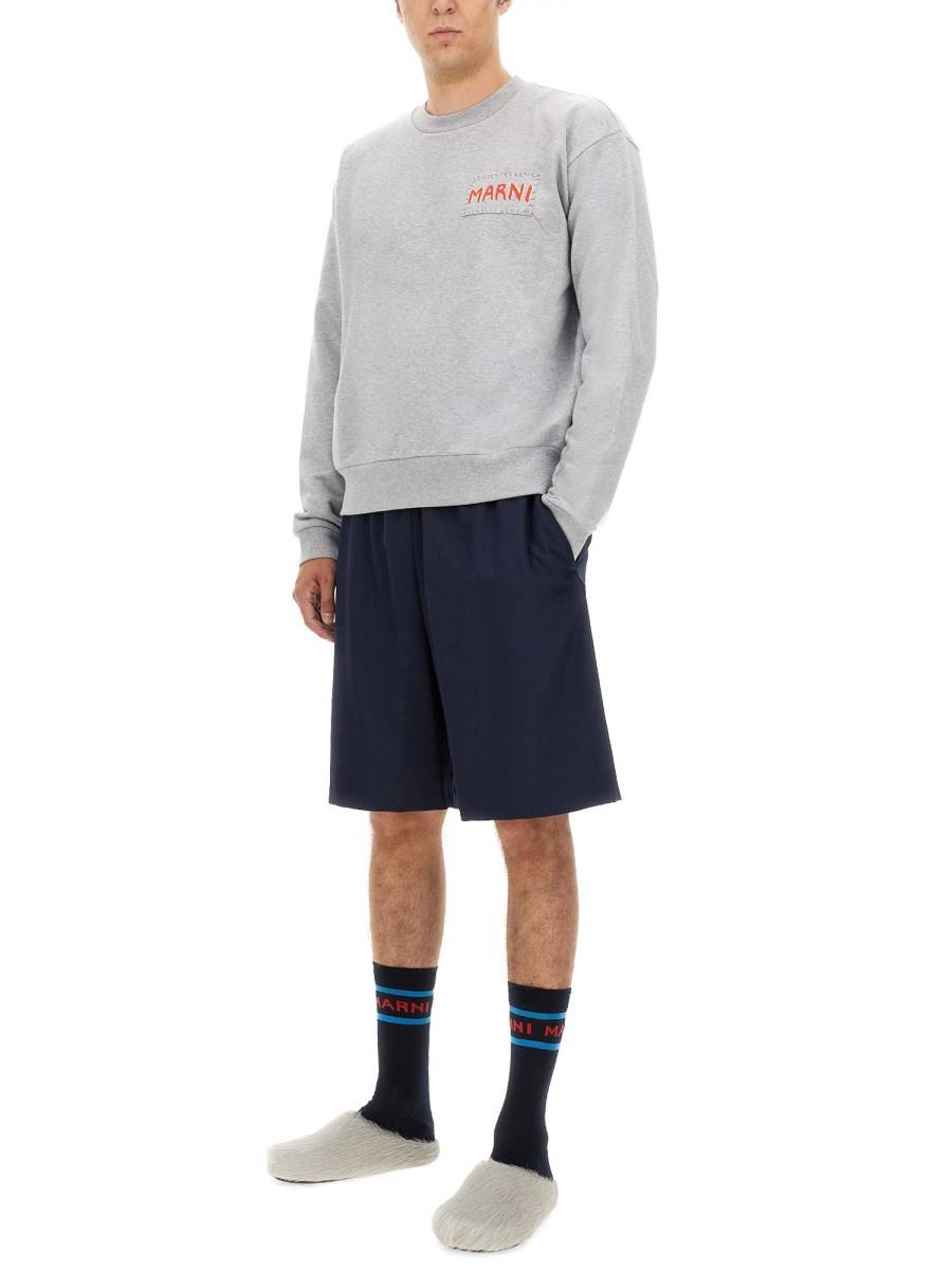 MARNI FELPA CON LOGO