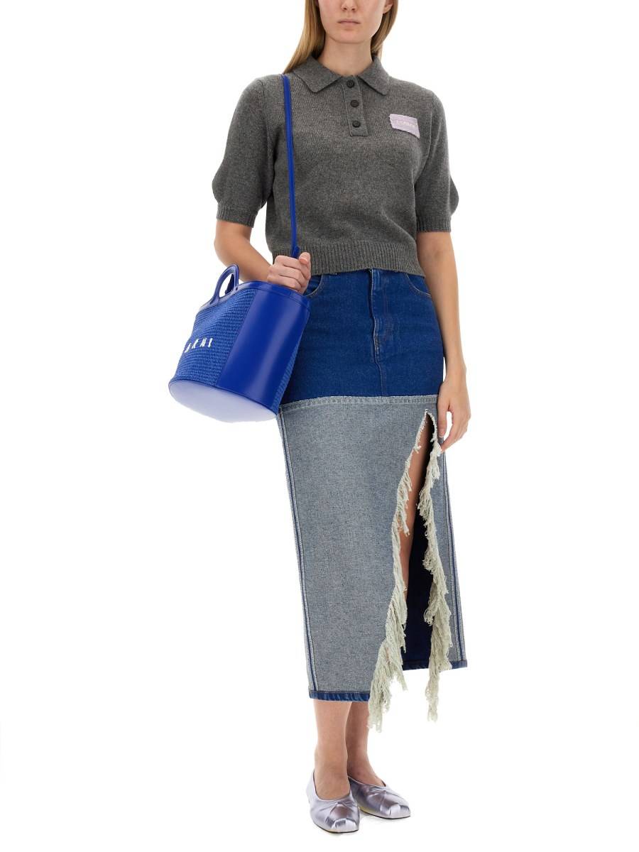 MARNI GONNA IN DENIM
