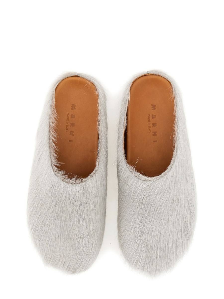 MARNI SABOT FUSSBETT IN PELLE