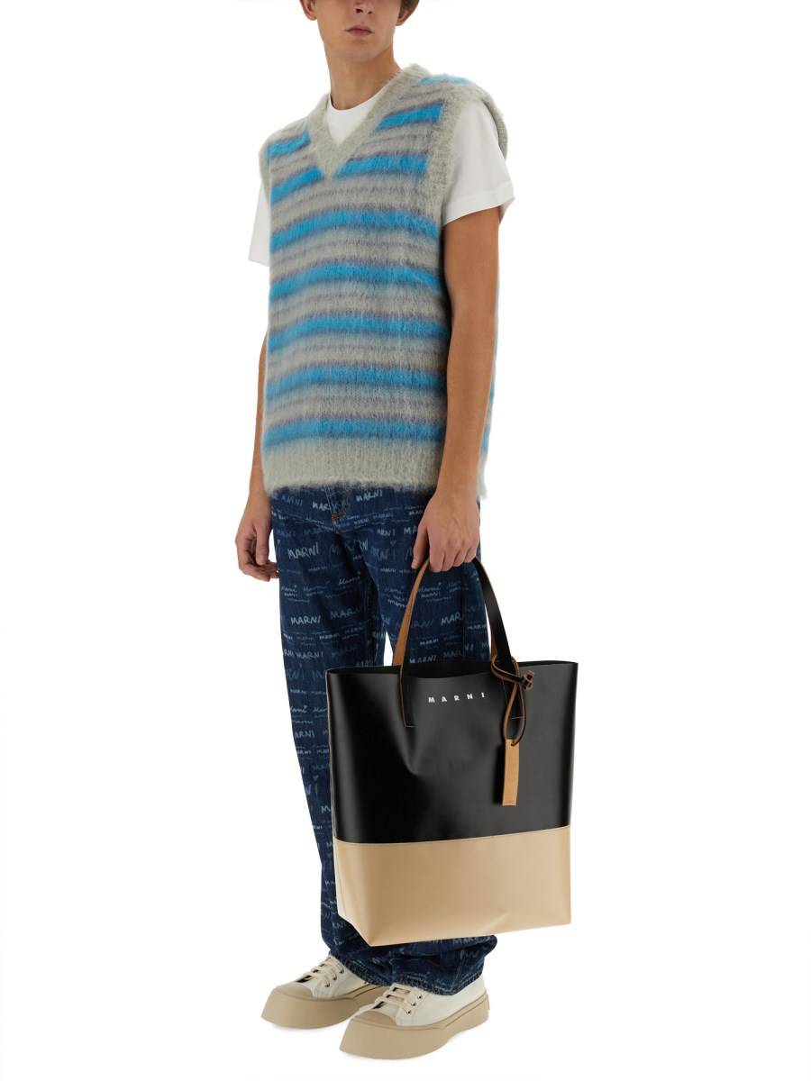 MARNI T-SHIRT CON STAMPA LOGO