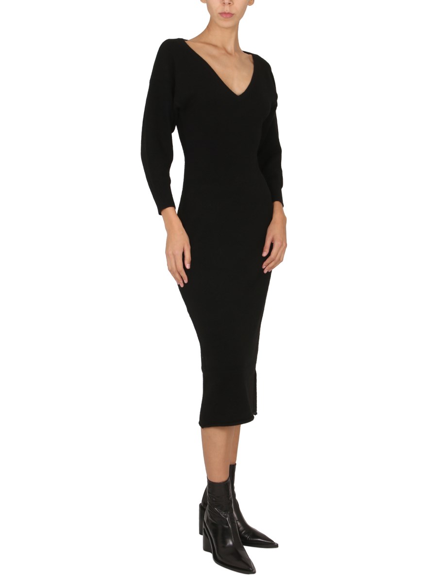 MAX MARA ABITO CALERNO IN MISTO CASHMERE