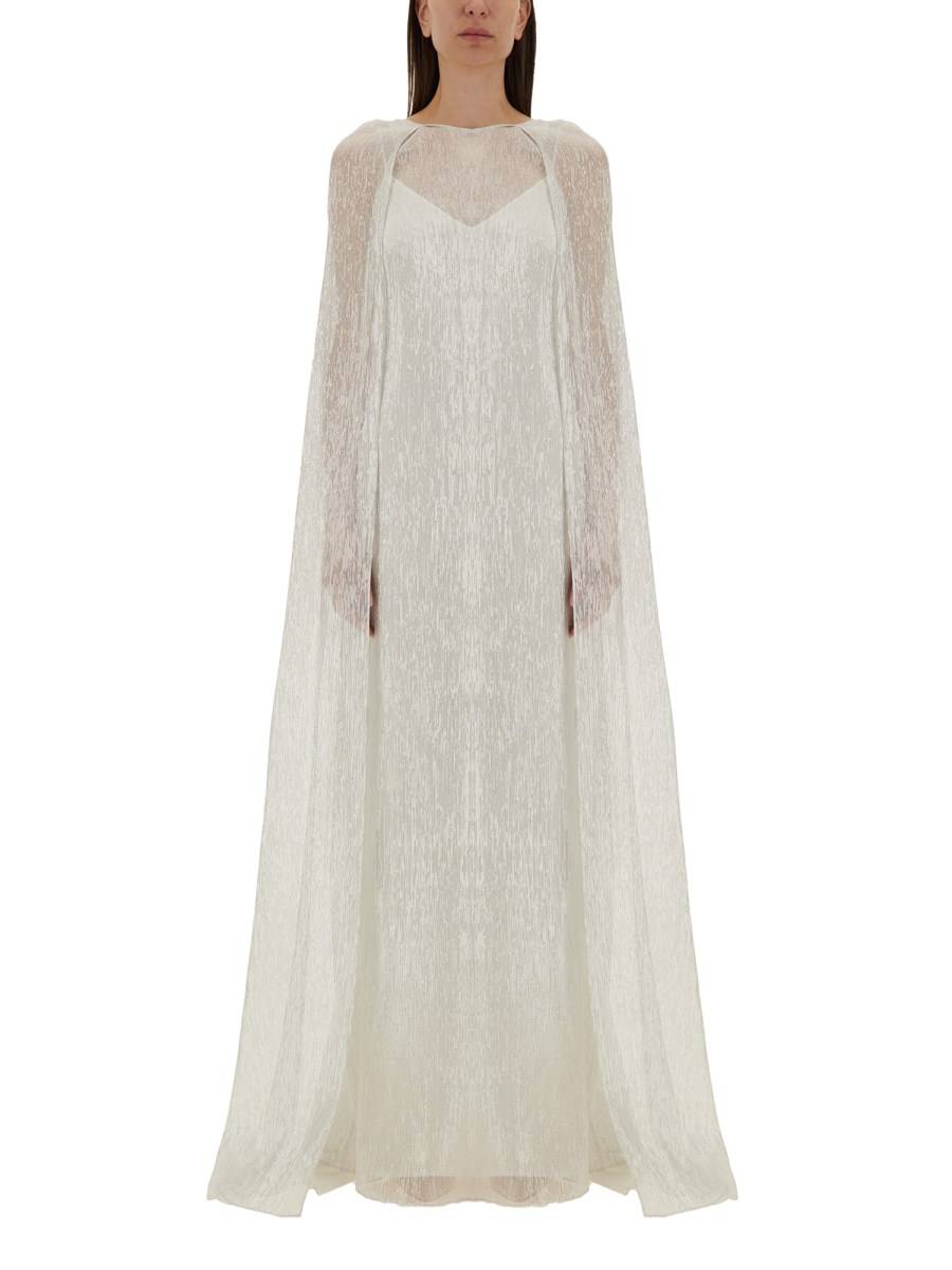 MAX MARA ABITO DELTA BRIDAL IN SETA