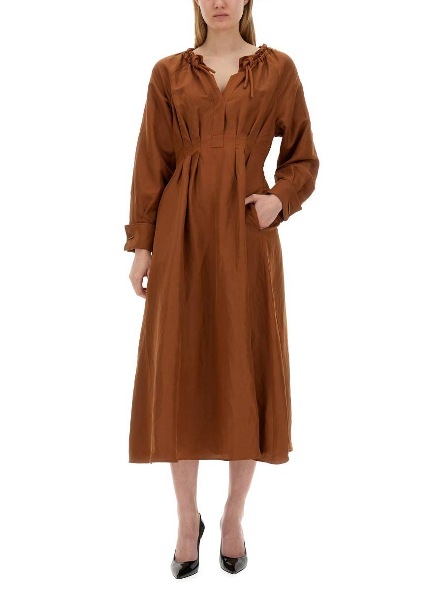 MAX MARA ABITO "DRINA ESTATE" IN MISTO SETA
