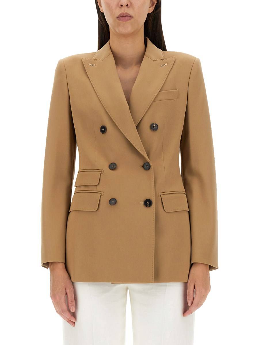 MAX MARA BLAZER DOPPIOPETTO IN LANA