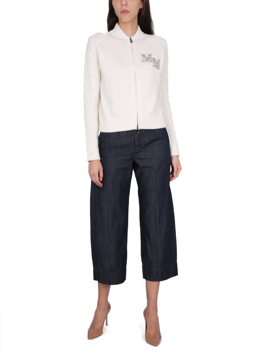 MAX MARA BOMBER IN LANA E CASHMERE