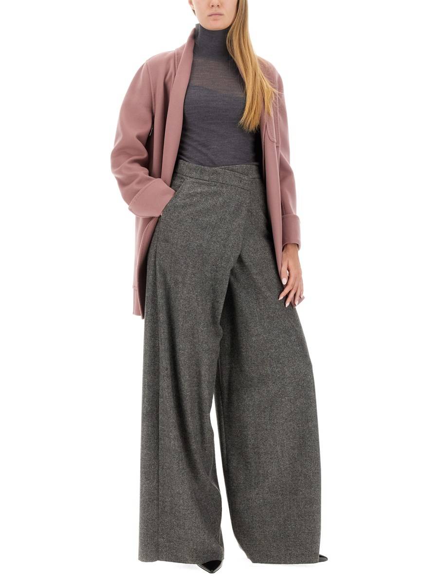 MAX MARA GIACCA IN LANA CON CINTURA