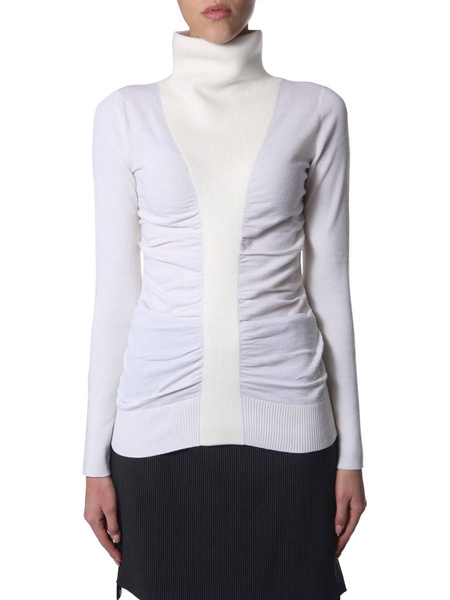 MAX MARA MAGLIA "AFFARI" IN LANA A COLLO ALTO