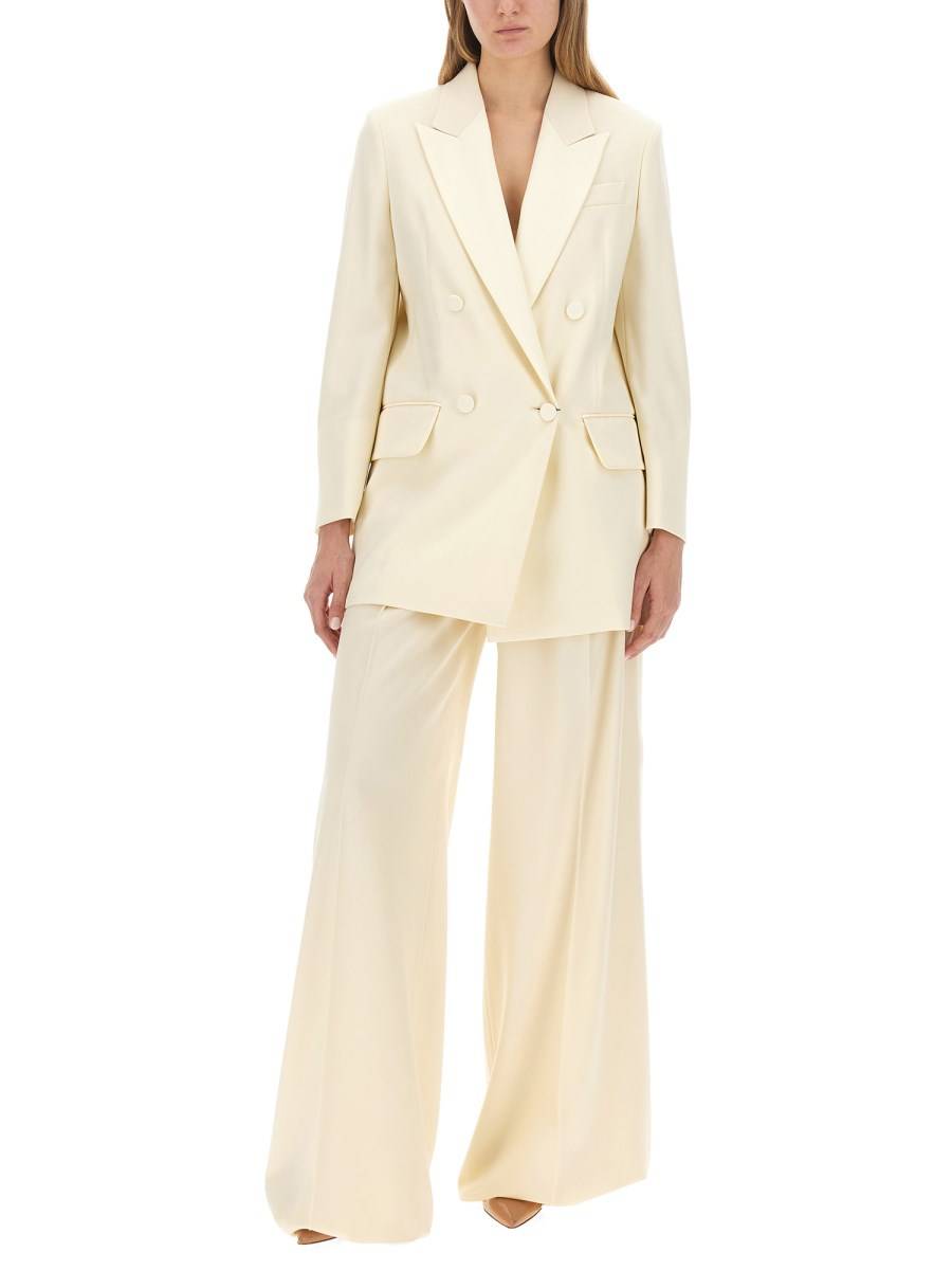 MAX MARA PANTALONE AMPIO IN LANA