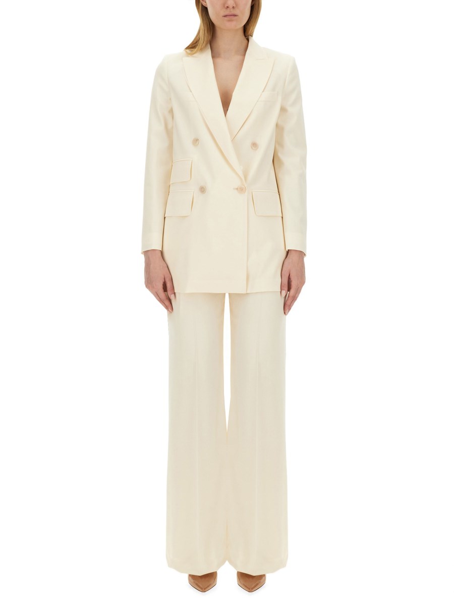 MAX MARA PANTALONE "PIOMBO" IN LANA