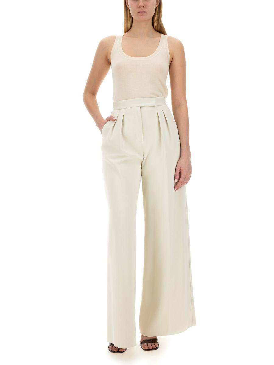 MAX MARA PANTALONE "ZINNIA" IN JERSEY SCUBA