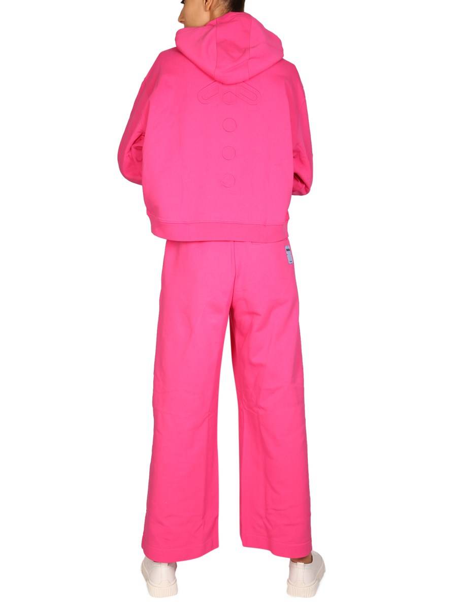 MCQ FELPA IN COTONE CON CAPPUCCIO