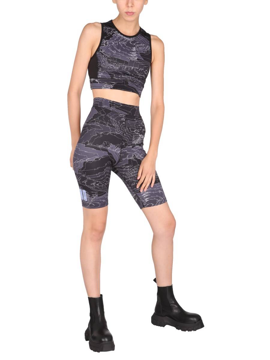 MCQ SHORT CICLISTA IN MISTO COTONE