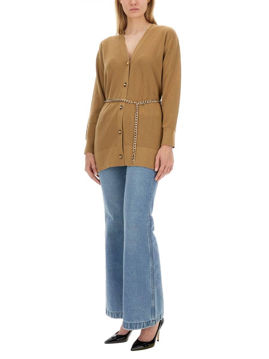 MICHAEL BY MICHAEL KORS CARDIGAN CON CINTURA