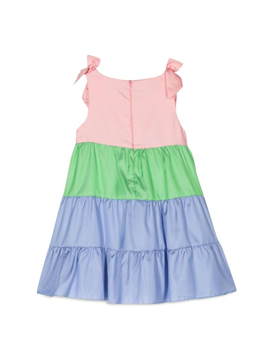 MIMISOL MULTICOLOR SATIN DRESS