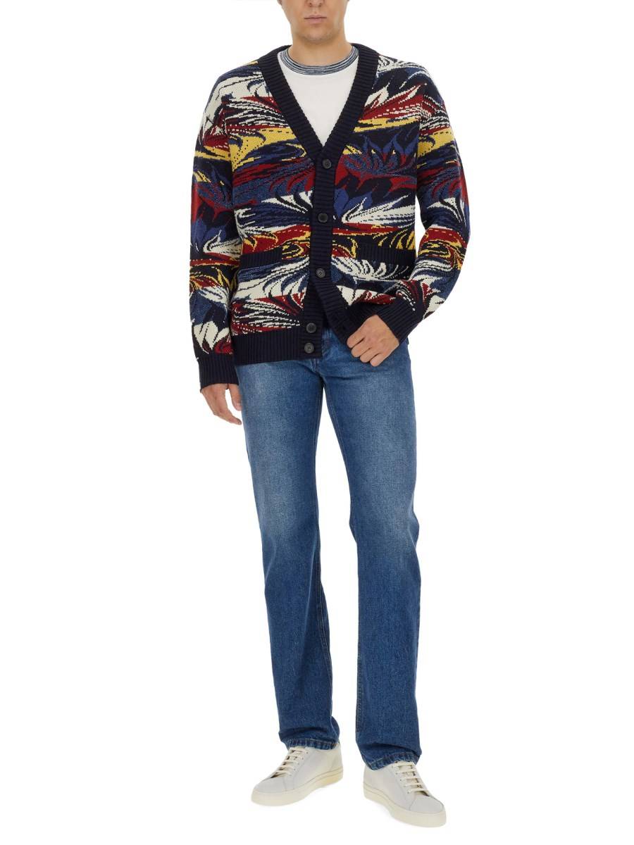 MISSONI CARDIGAN IN MISTO LANA