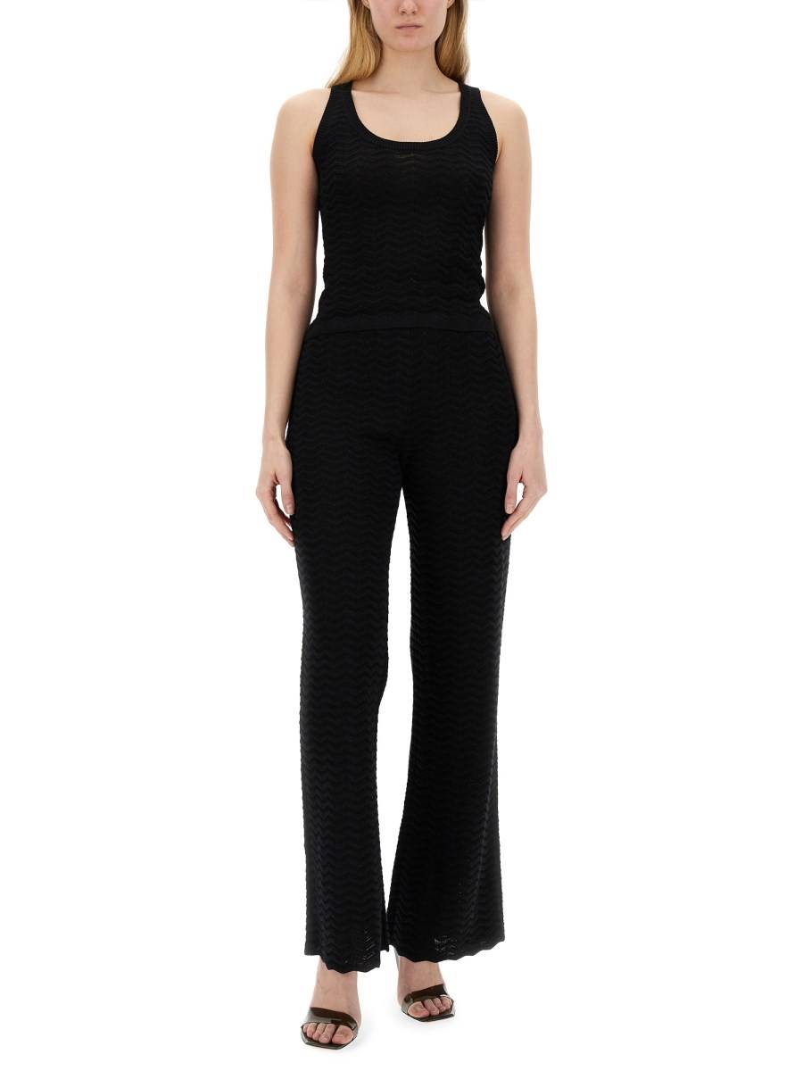 MISSONI PANTALONE WIDE LEG