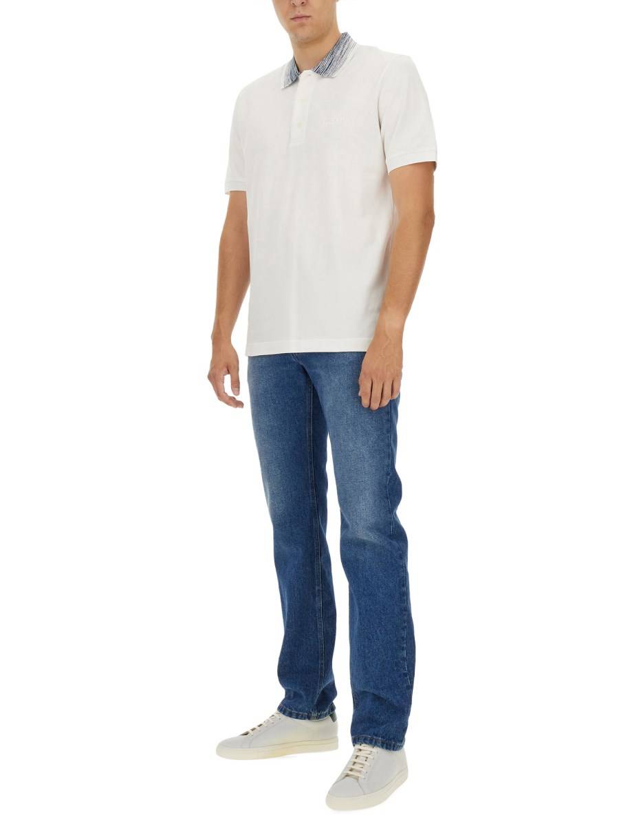 MISSONI POLO IN COTONE