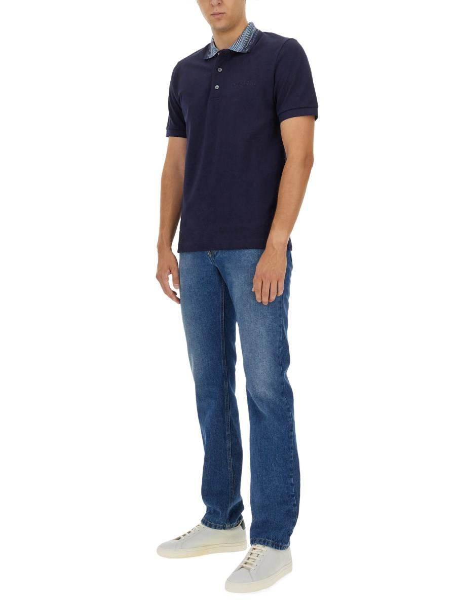 MISSONI POLO IN COTONE