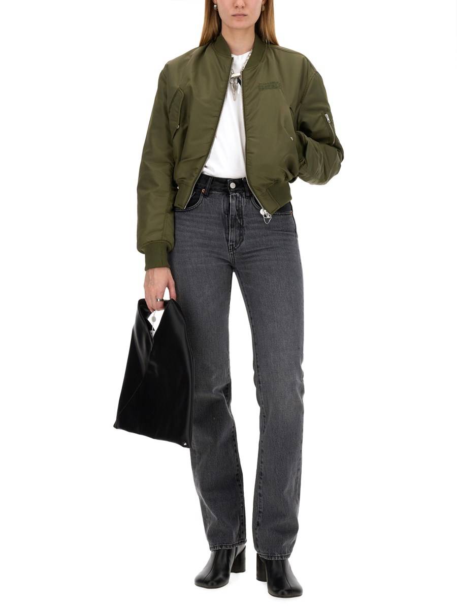 MM6 MAISON MARGIELA BOMBER CON LOGO