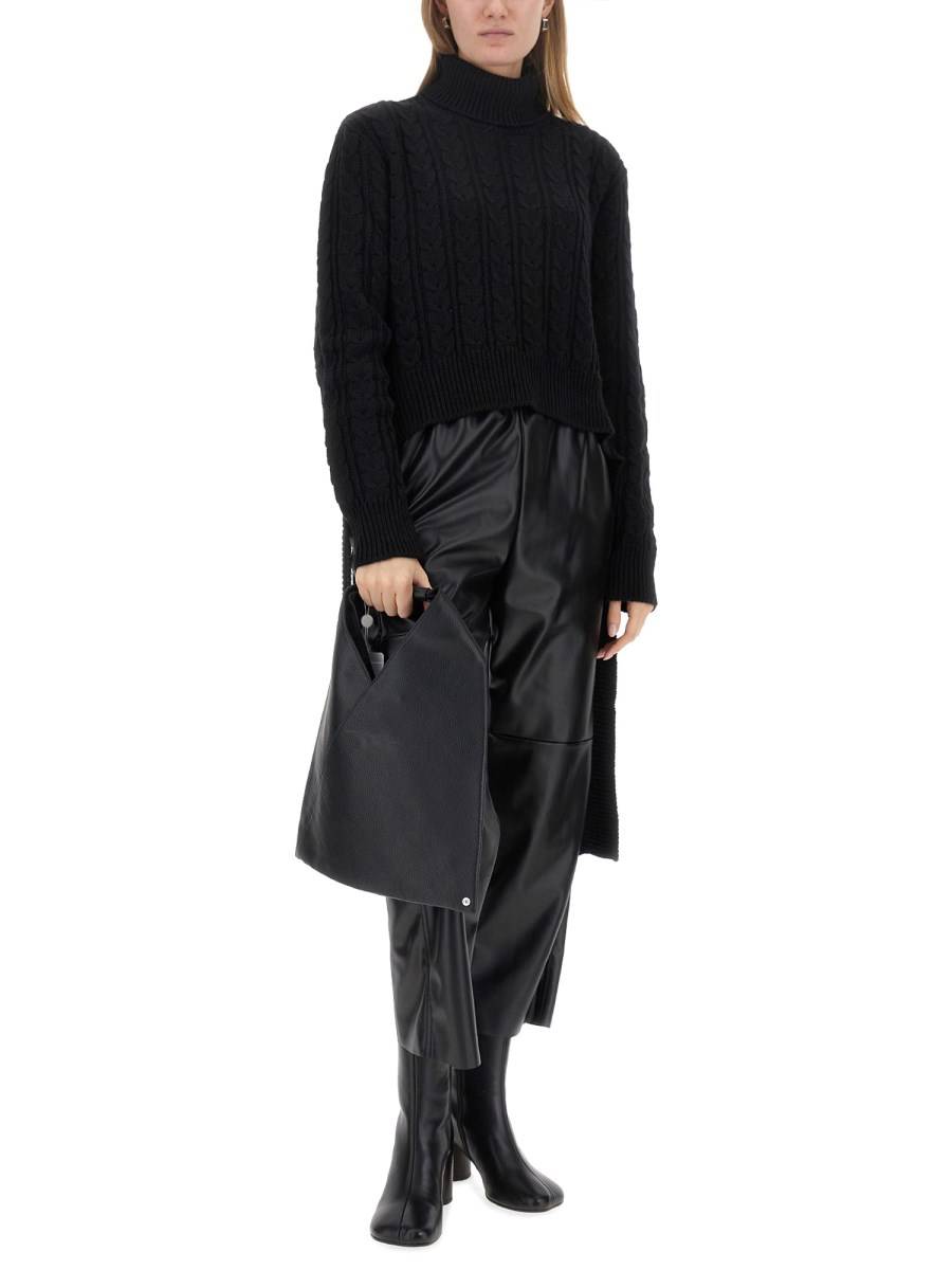 MM6 MAISON MARGIELA MAGLIA A COLLO ALTO