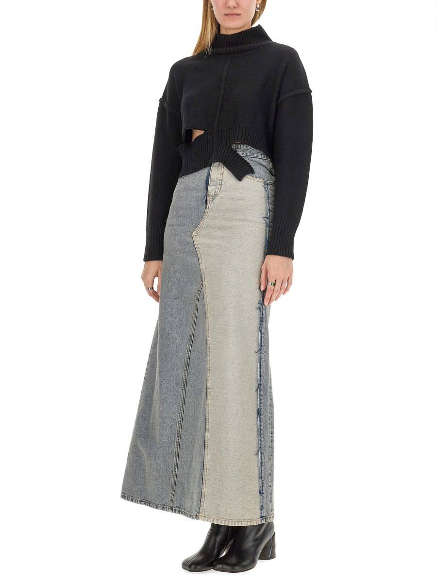 MM6 MAISON MARGIELA MAGLIA DISTRESSED