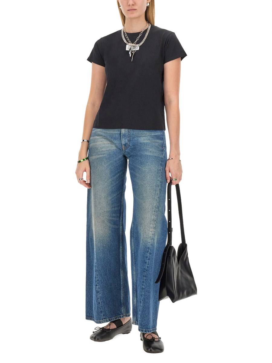 MM6 MAISON MARGIELA T-SHIRT IN COTONE