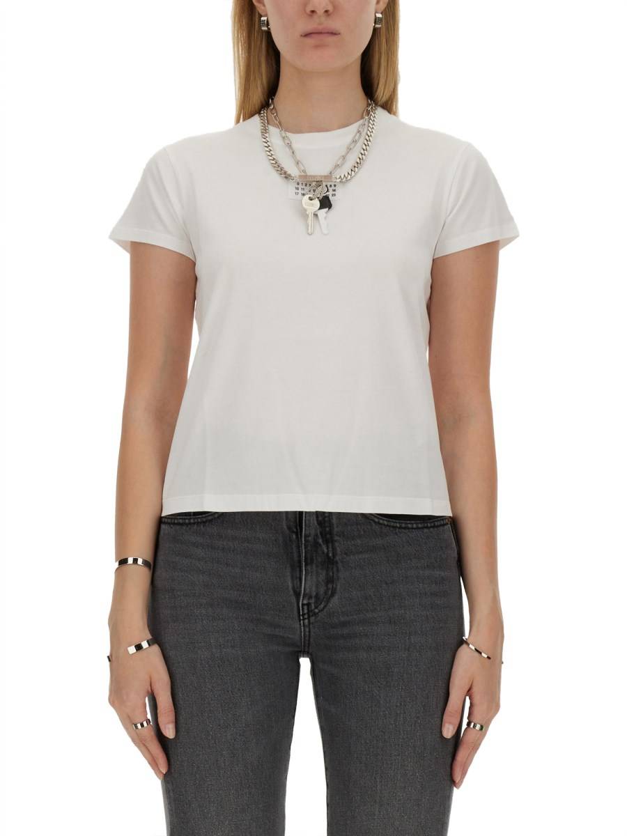 MM6 MAISON MARGIELA T-SHIRT IN COTONE