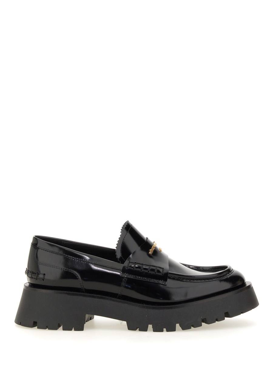 ALEXANDER WANG MOCASSINO CARTER IN PELLE CON TACCO MEDIO