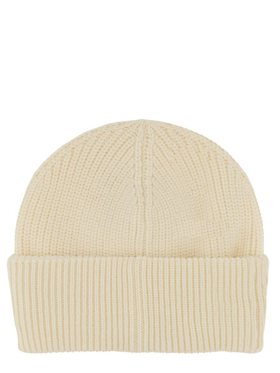 MONCLER CAPPELLO IN LANA CON LOGO