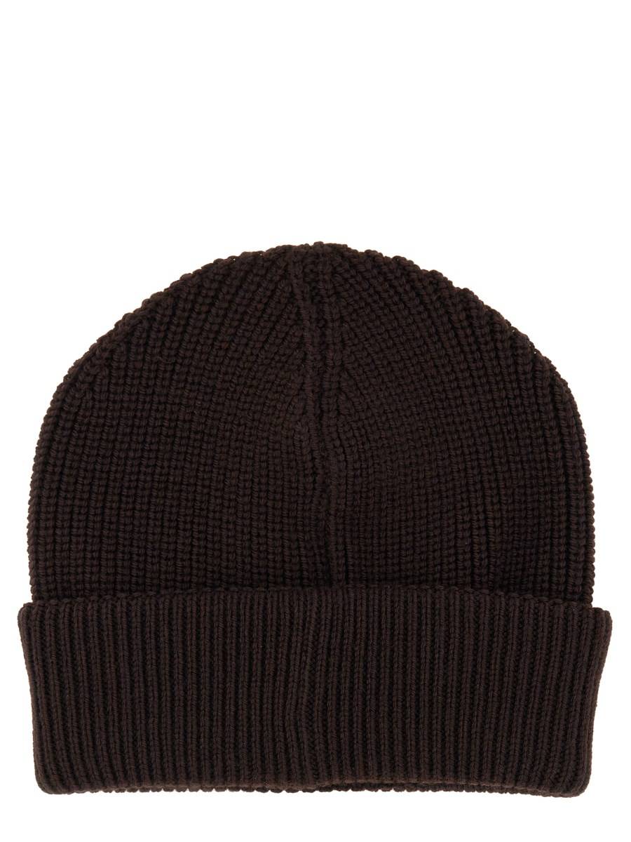 MONCLER CAPPELLO IN LANA CON LOGO