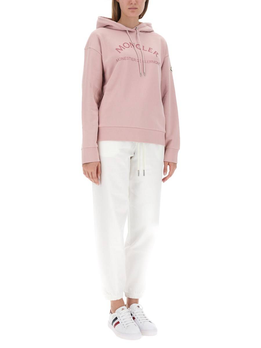 MONCLER FELPA CON LOGO