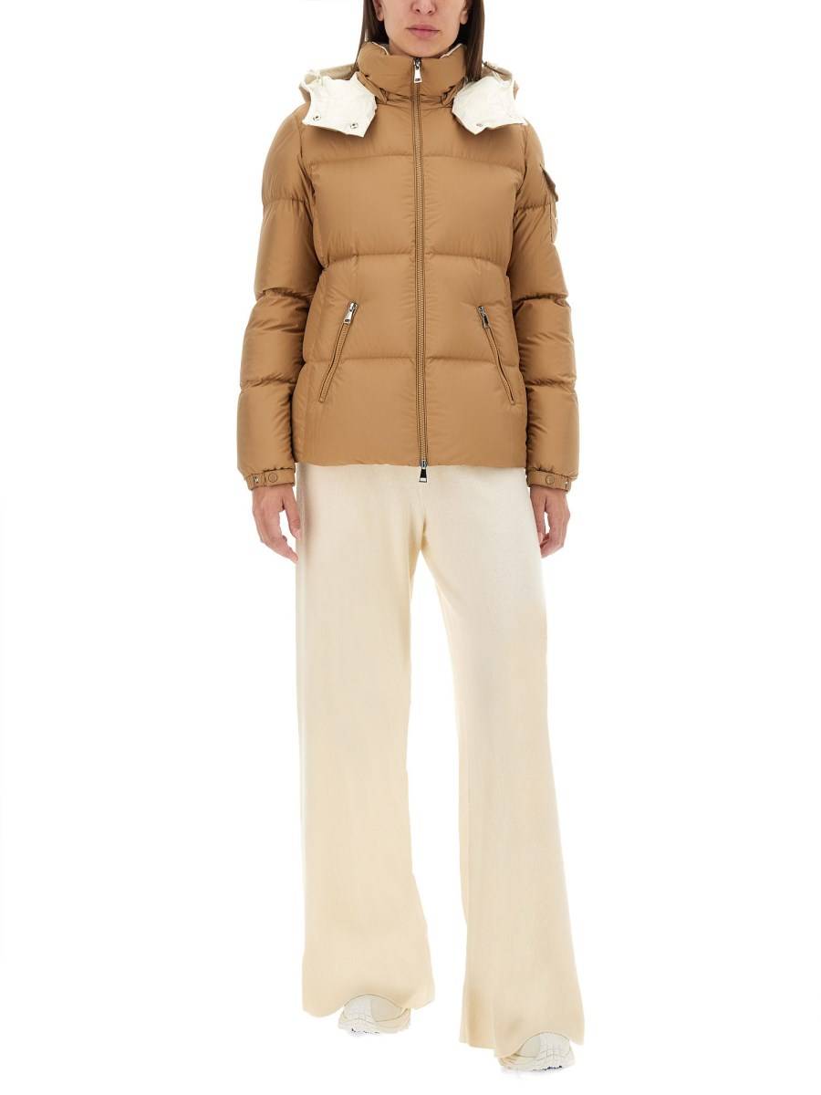 MONCLER GIACCA CORTA FOURMINES IN NYLON RICICLATO